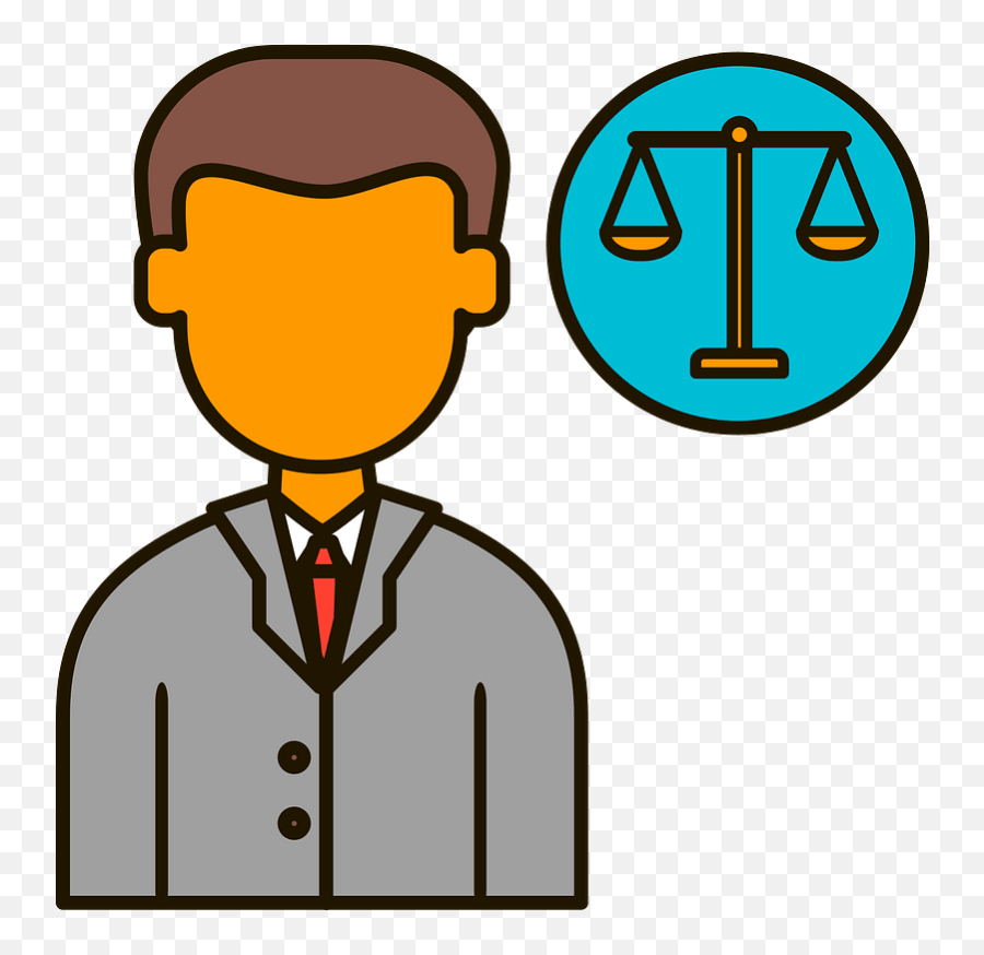 Lawyer Clipart - Clip Art Emoji,Law Emoji