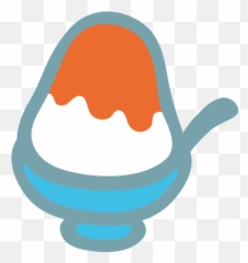 Shaved Ice Emoji For Facebook Email Sms - Cartoon Png
