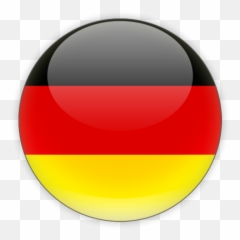 Flag Germany - Round Png Emoji