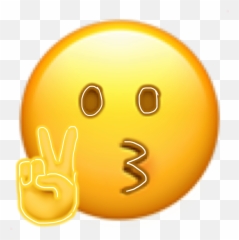 Kiss Emoji Sticker By Aesthetic Maker 101 - Happy,Maker Emoji