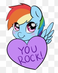 Starfishkitty Chibi Heart Eyes Holiday Rainbow - Emoji