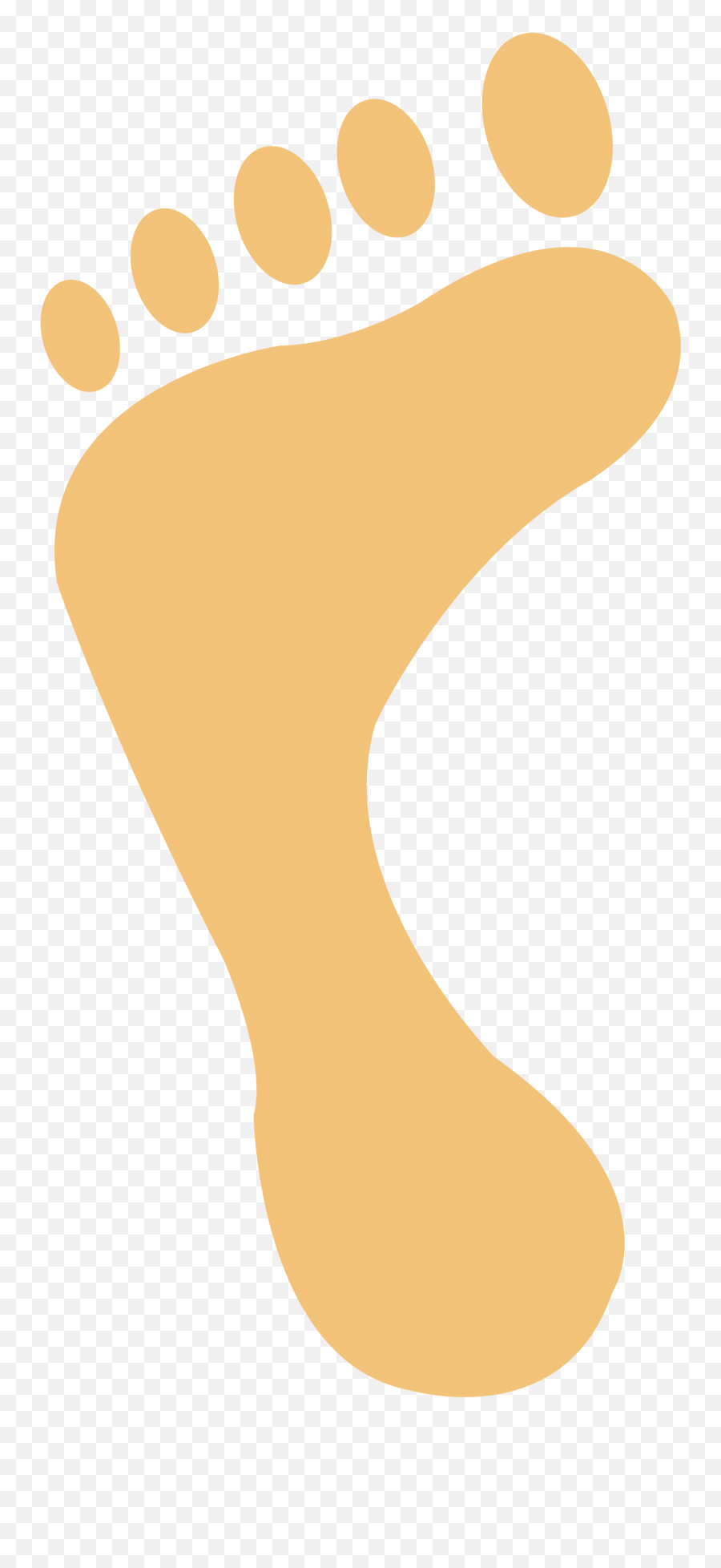Foot Clipart Sole Foot Foot Sole Foot - Sand Footprint Png Emoji,Hokie Emoji