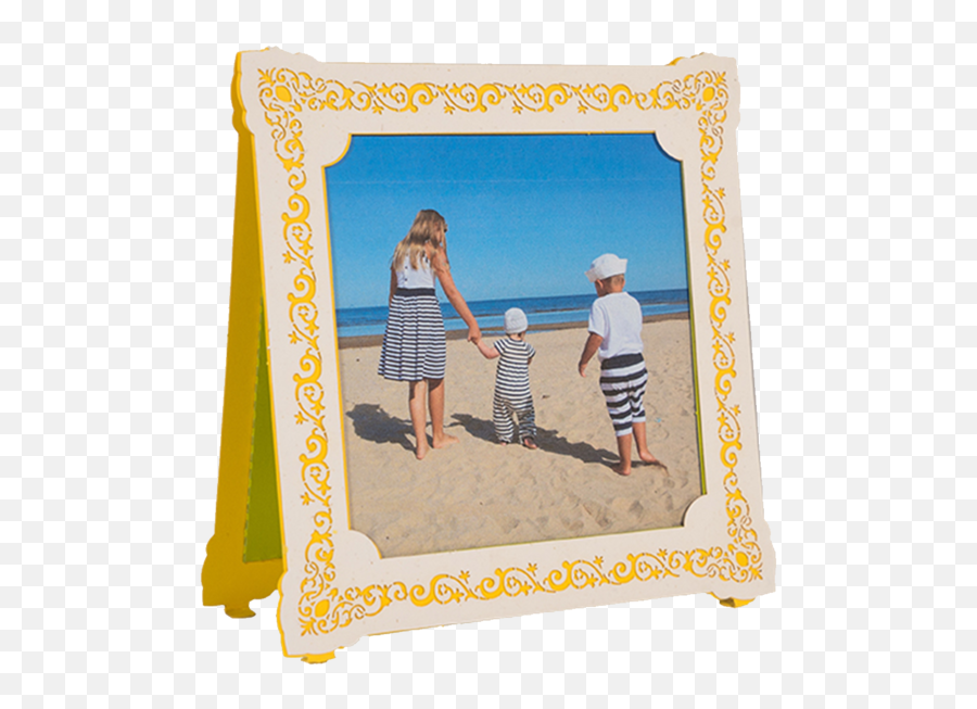 Picture Frame 3d Pop Up Card - Picture Frame Emoji,Frame With An X Emoji