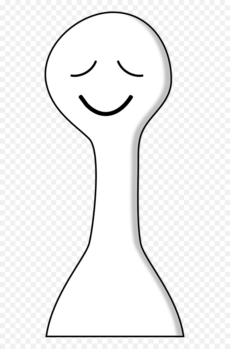 Alien Drawing Cute Laugh Face - Smiley Emoji,Cute Emoticon Faces