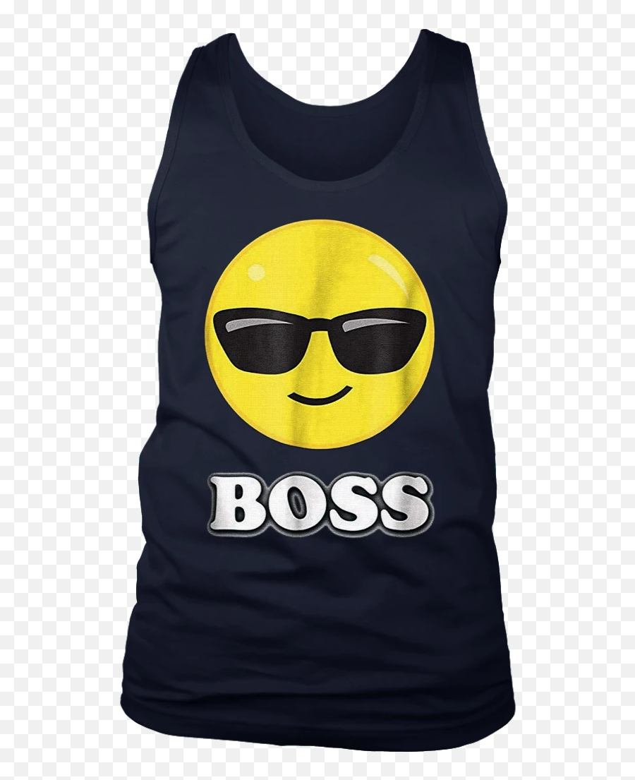Boss Emoticon Smile Face Sunglasses T Emoji,Sunglasses Emoticon