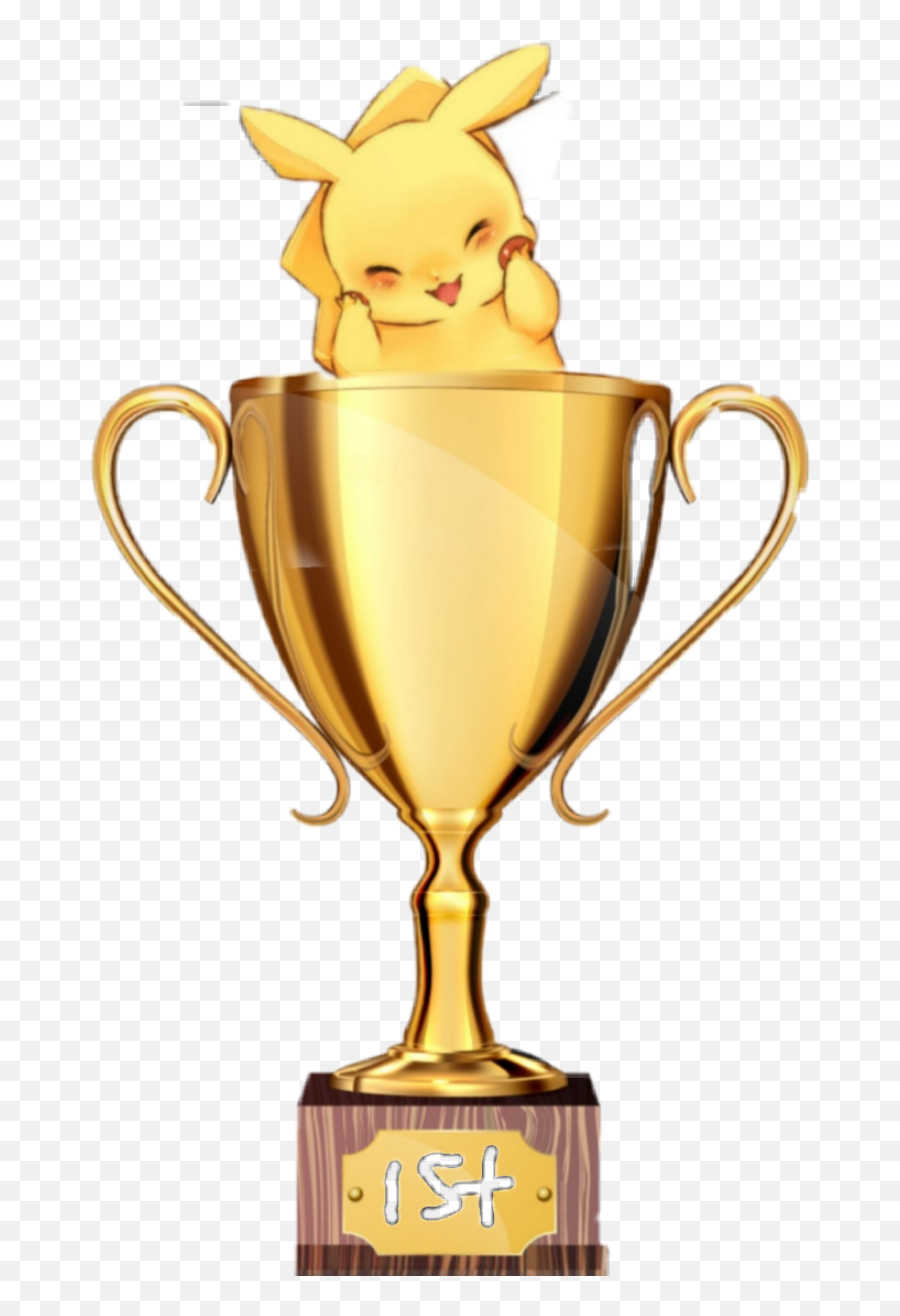 Pikucha Trophy - Transparent Background Trophy Clipart Emoji,Prize Emoji
