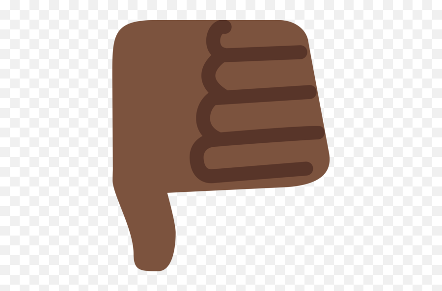 Dark Skin Tone Emoji - Clip Art,Thumbs Down Emoji