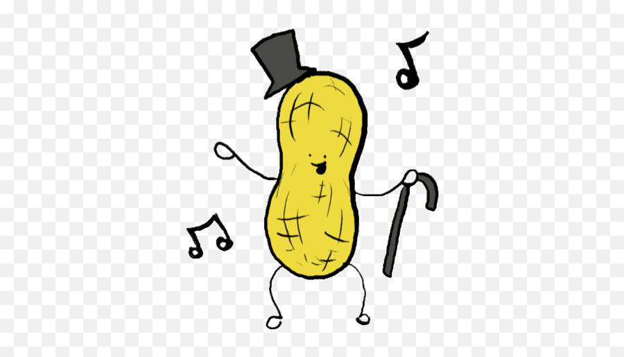 Top Planters Mr Peanut Stickers For Android Ios - Dancing Peanut Gif Emoji,Peanut Emoji