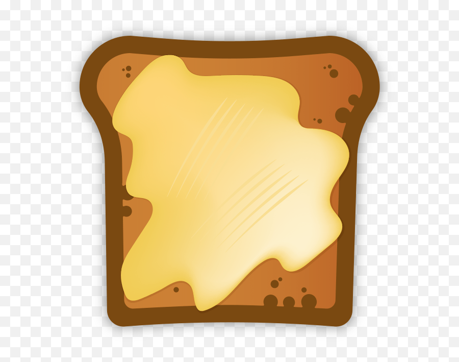 Butter Emoji Png Picture - Toast Butter Clipart,Butter Emoji