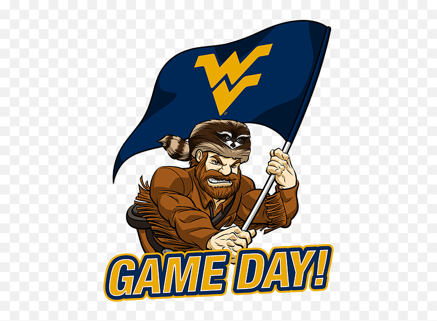 West Virginia Football - West Virginia Mountaineers Mascot Art Emoji,37 New Emojis