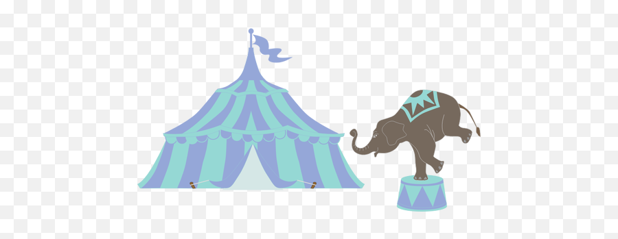 Vektorgrafikk Utklipp Av Sirkustelt Med - Circus Tent Green Png Emoji,Indian Emoticon