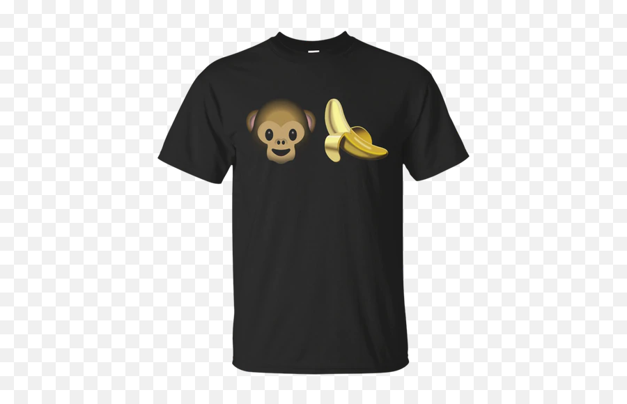 Three Wise Monkey Banana Emoji T Shirt,Banana Emoji