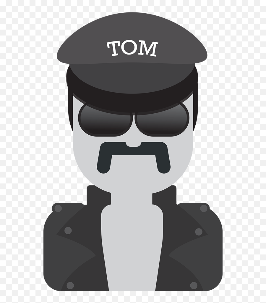 Tom Of Finland - Leather Dad Emoji,Dance Emoji