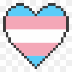 Transgender Pixel - Smiley Face Emoji