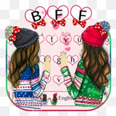 Best Friends Forever Keyboard Theme - Apps on Google Play Cartoon Japan Emoji