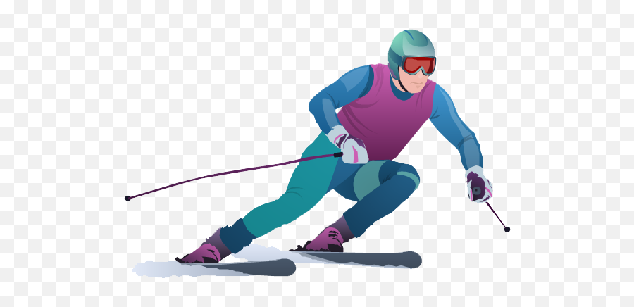 Ski Clipart Png - Skiing Clipart Png Emoji,Ski Emoji