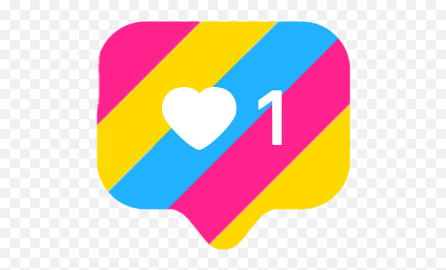 Pansexual Lgbt Pride Tumblr Aesthetic - Heart Emoji,Pansexual Emoji