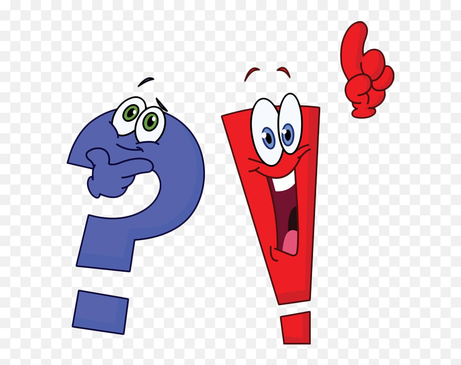 Question Mark Cartoon Exclamation Mark - Question And Exclamation Mark Clipart Emoji,Question Mark Emoji Transparent