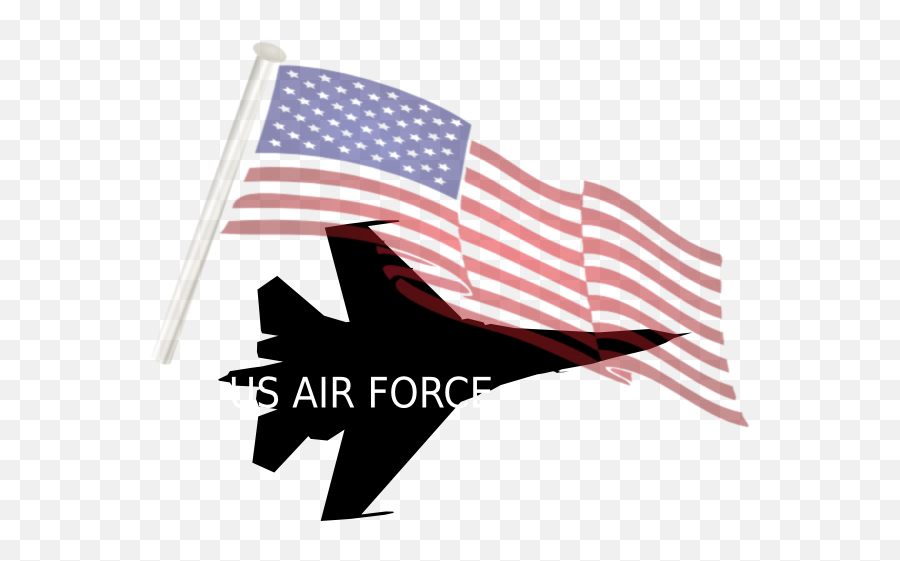 Air Force Jet Clipart - Free Clip Art Of Air Force Emoji,Plane Flag One Emoji