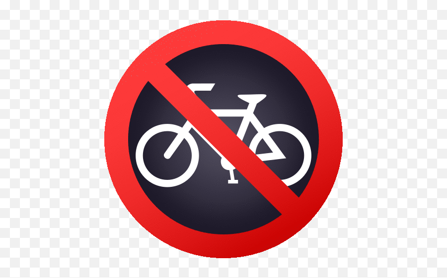 No Bicycles Symbols Gif - Cycle Parking Sign Emoji,Bicycle Emoji