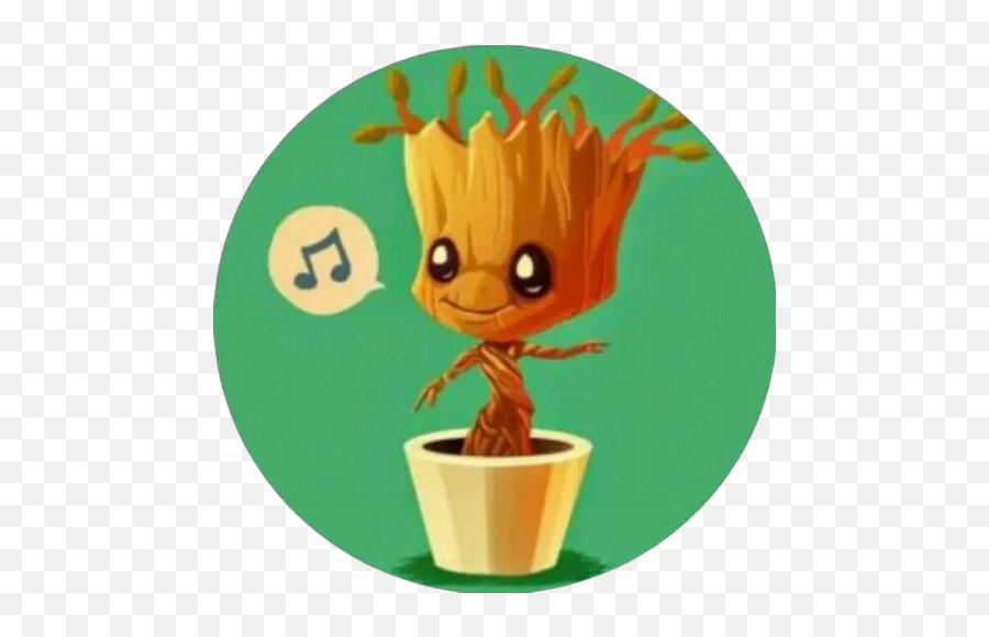 Baby Groot Stickers For Whatsapp - Groot Guardianes De La Galaxia Emoji,Groot Emoji