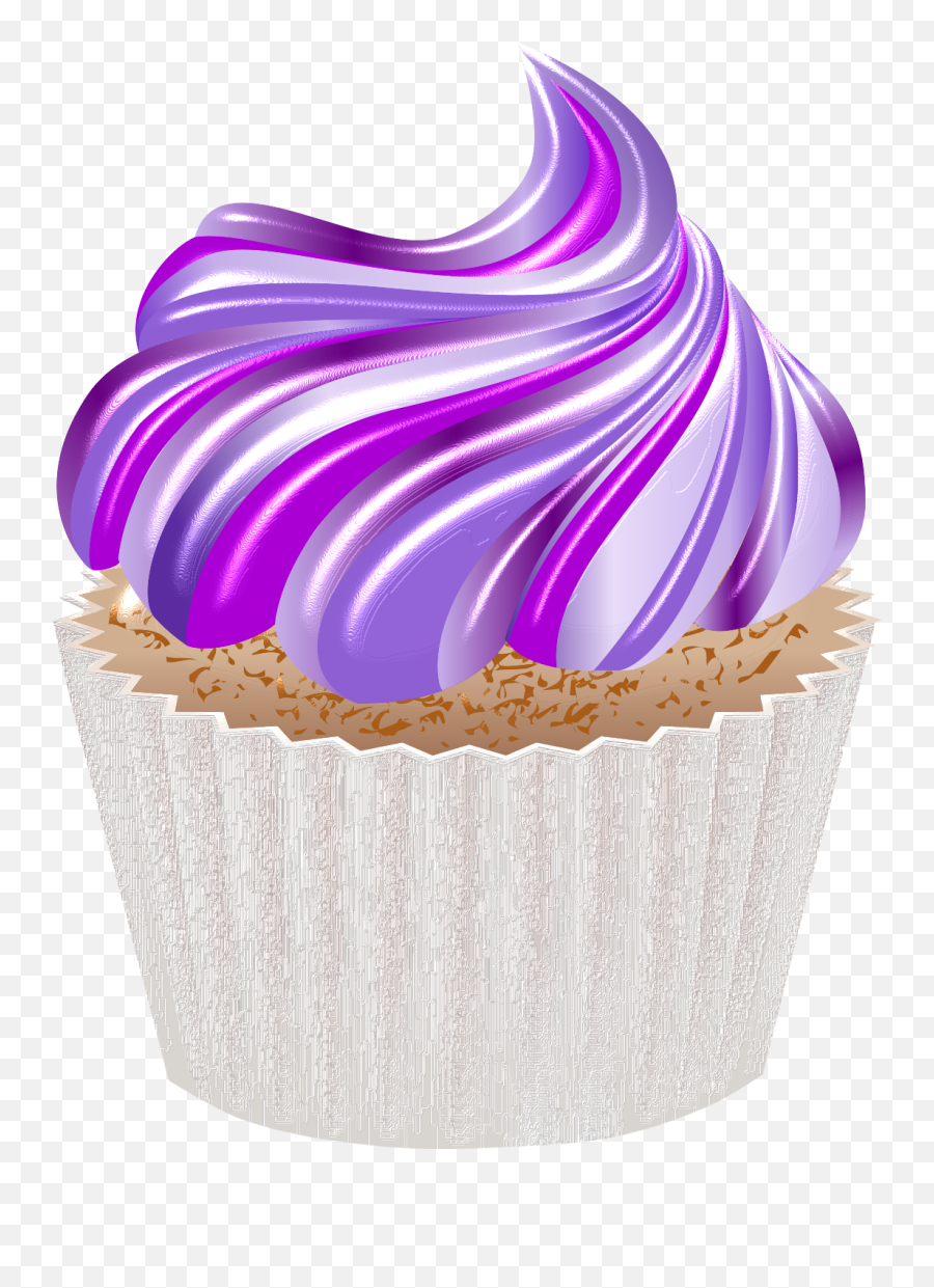 Cupcake Cupcake Quotes Cupcake Drawing - Transparent Purple Cupcake Clipart Emoji,Emoji Cupcake Cake