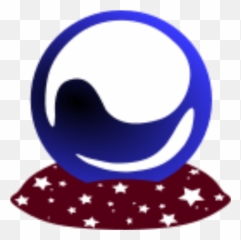 Crystal Ball - Circle Emoji,Crystal Ball Emoji