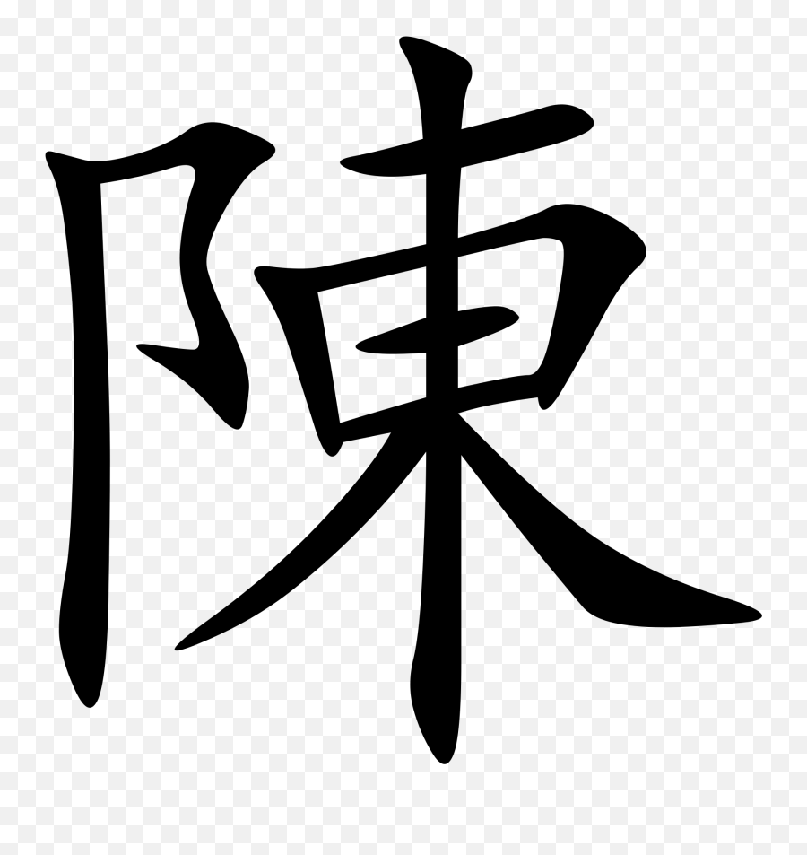Chen - Tan Surname Chinese Characters Emoji,Wu Tang Emoji