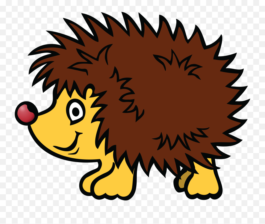 Hedgehog Clipart Png - Hedgehog Clipart Black And White Emoji,Hedgehog Emoji