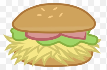 Hamburger Clipart Svg Hamburger Svg - My Little Pony Hay Burger Emoji,Google Hamburger Emoji