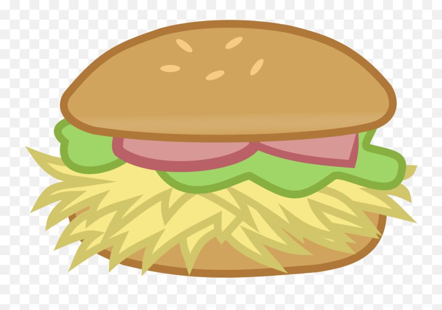 Hamburger Clipart Svg Hamburger Svg - My Little Pony Hay Burger Emoji,Google Hamburger Emoji