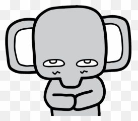Facebook Emoji Sticker Gif - Emoji Elephant Gif,Emoji Stickers For Facebook