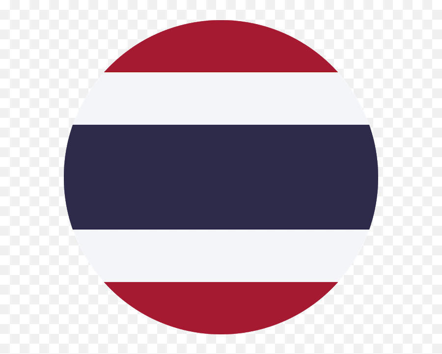 Thailand Flag - Thailand Flag Circle Png Emoji,Tibetan Flag Emoji