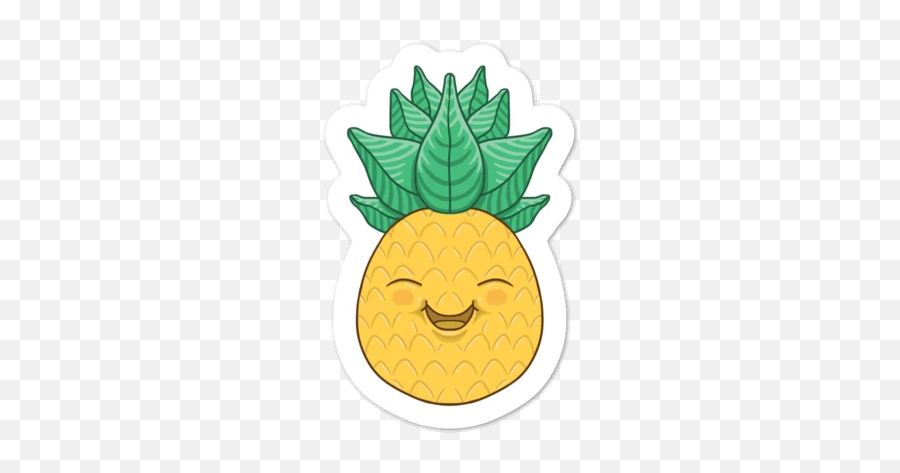 Pineapple Sticker - Emblem Emoji,Pineapple Emoticon