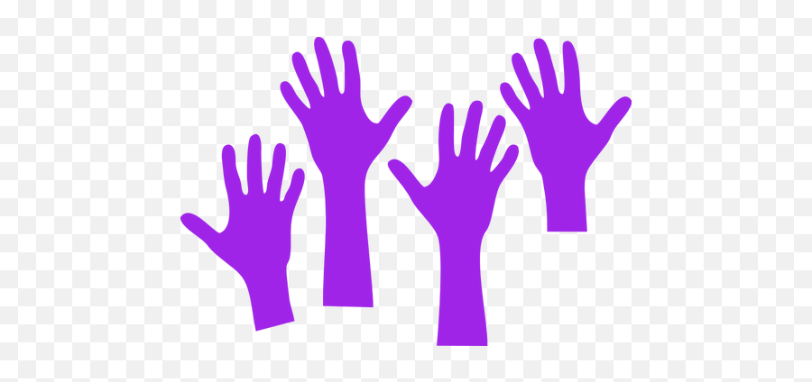 Hands Reaching Upwards Vector Graphics - Hands Reaching Clip Art Emoji,Raised Hand Emoticon