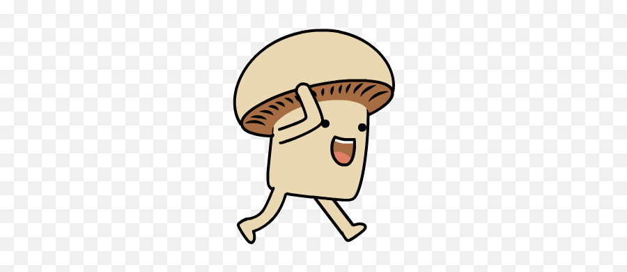 Mushroom Gifs - Mushroom Cartoon Gif Emoji,Mushroom Man Emoji