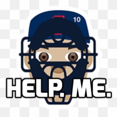 Cleveland Indians Emoji Are Now A Thing That Exists And - Catcher Emoji,Thicc Emoji