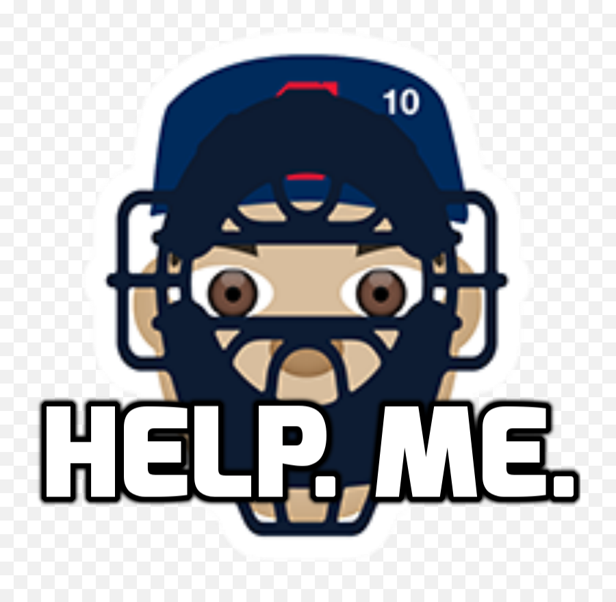 Cleveland Indians Emoji Are Now A Thing That Exists And - Catcher Emoji,Thicc Emoji