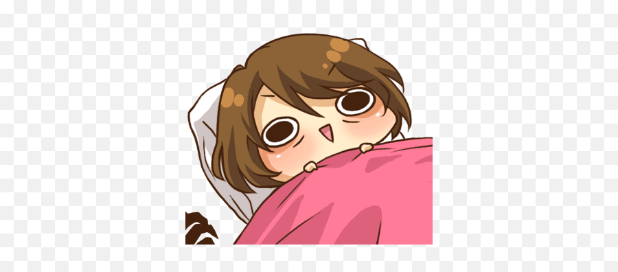 Top Wechat Stickers For Android Ios - Anime Girl Cant Sleep Gif Emoji,Wechat Emoticons Download