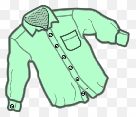 Clothes Clothing Shirt Free Vector Graphics Pictures - Black And White Clipart Emoji