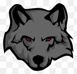Wolf Png Mascot Vector - Face Image Cartoon Emoji