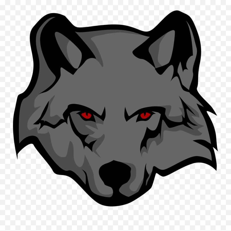 Wolf Wolf Png Mascot Wolf Vector - Wolf Face Image Cartoon Emoji,Wolf Howling Emoji