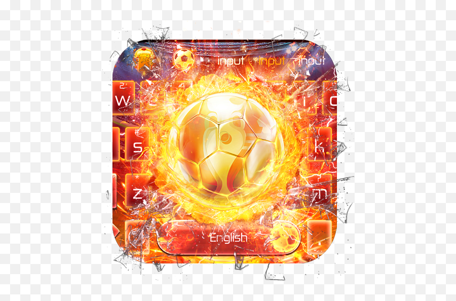 Triumph Gold Football Keyboard Theme U2013 Rakendused Google Plays - Illustration Emoji,Triumph Emoji