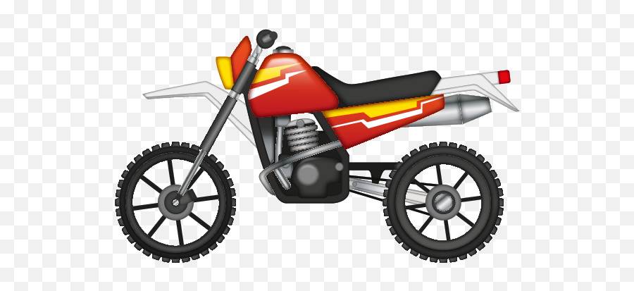 Emoji U2013 The Official Brand Red Dirtbike Motorcycle - Dirt Bike Emoji,Emoji Land