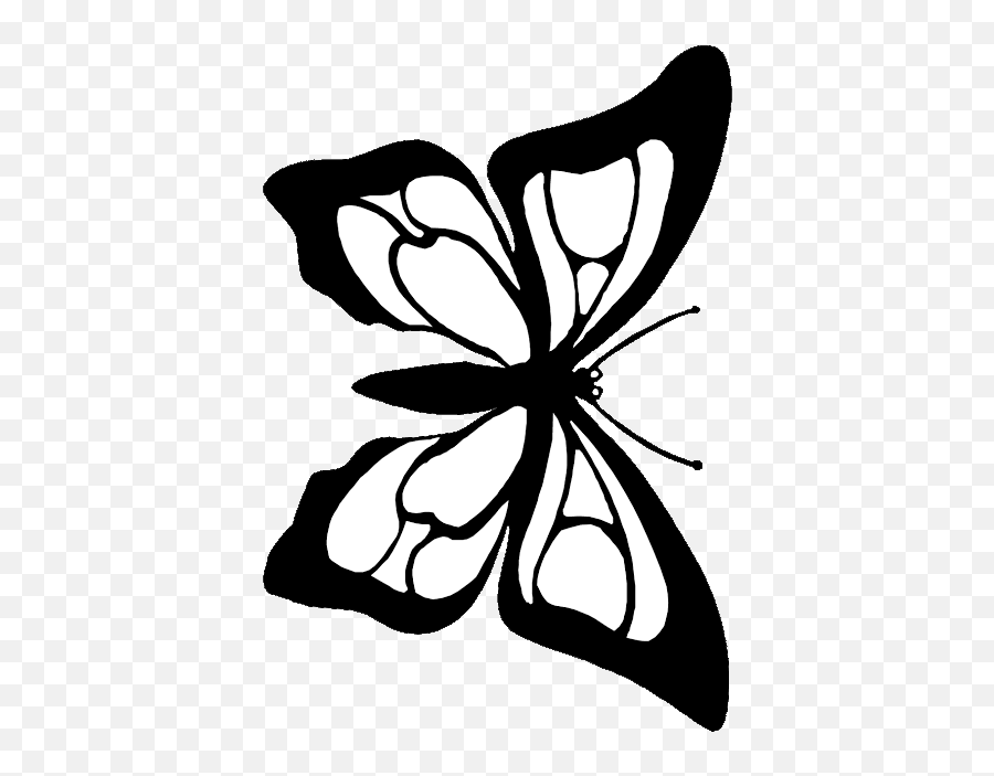 Top Spring Butterfly Coloring Page Pictures - Cut Out Free Butterfly Emoji,Spring Emojis
