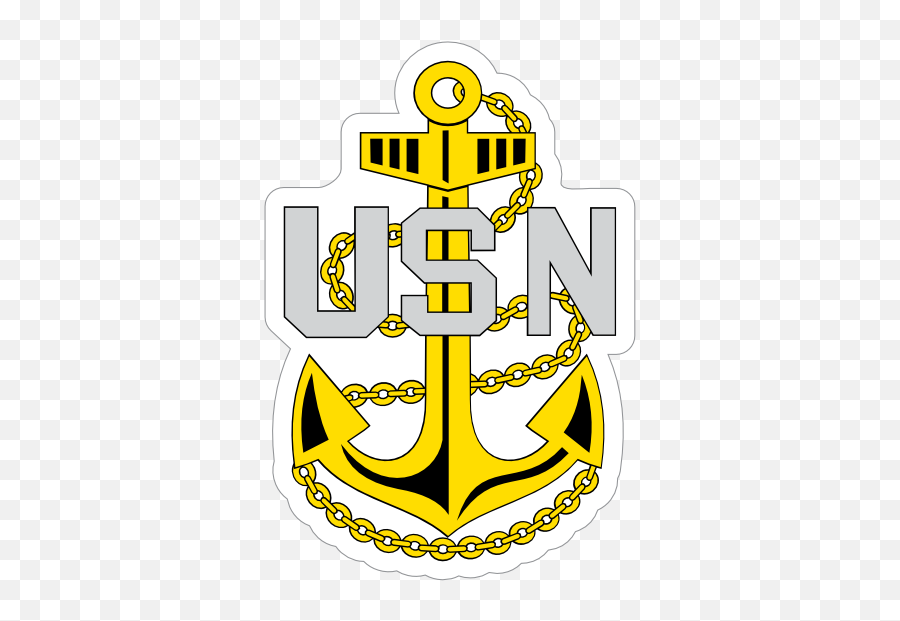 Navy Rank E - Senior Chief Petty Officer Insignia Emoji,Master Chief Emoji