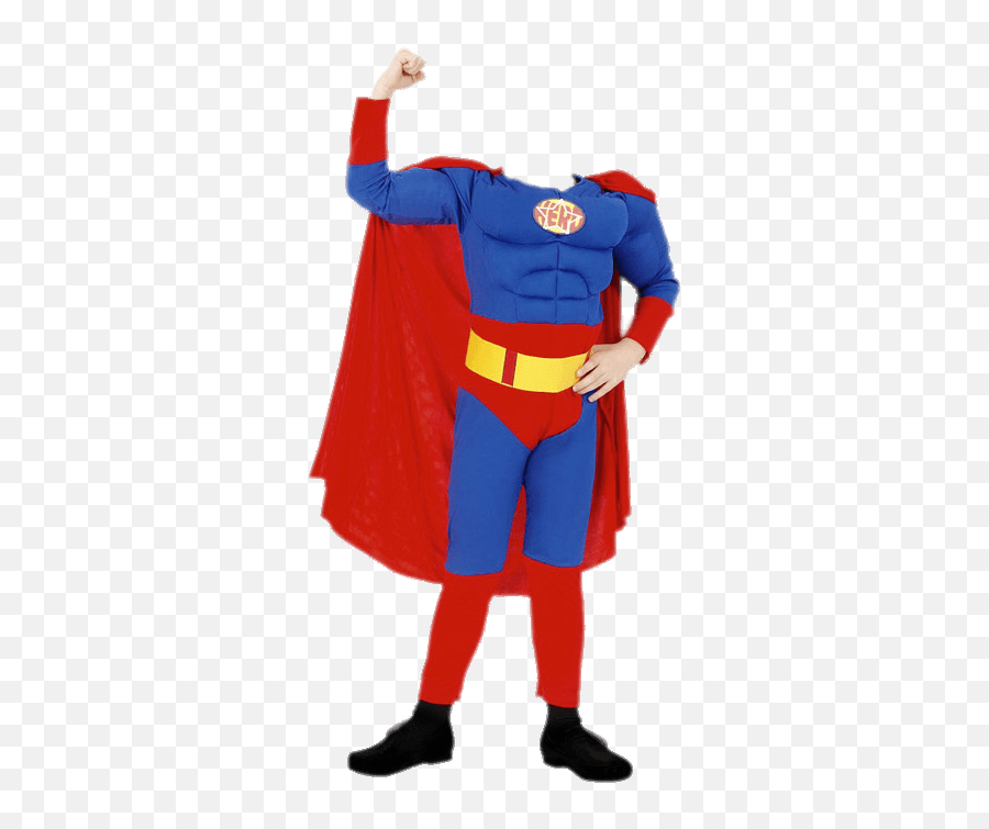 Superhero Outfit Clipart - Kids Superman Costume Png Emoji,Boy Emoji Outfit