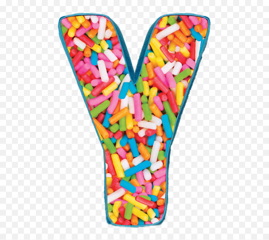 Iscream Letter Y Initial Microbead Pillow - Letter Y Candy Design Emoji,Ice Cream Emoji Pillow
