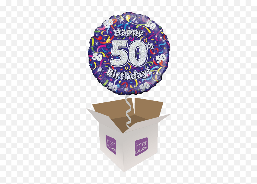 Cumberland Helium Balloon Delivery In A Box Send Balloons - 90th Birthday Balloons For Card Emoji,Streamers Emoji