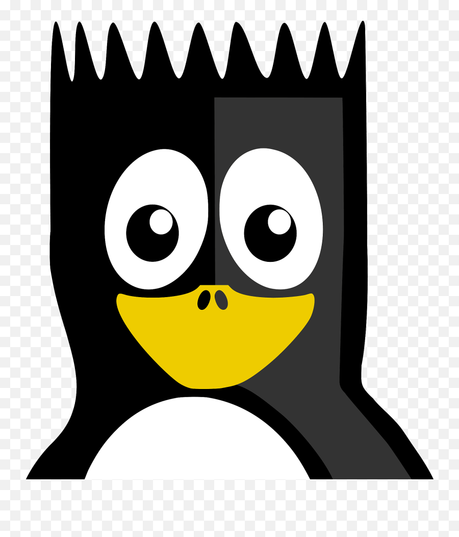 Spike Penguin Clipart Free Download Transparent Png - King Penguin Clipart Emoji,Spike Emoji